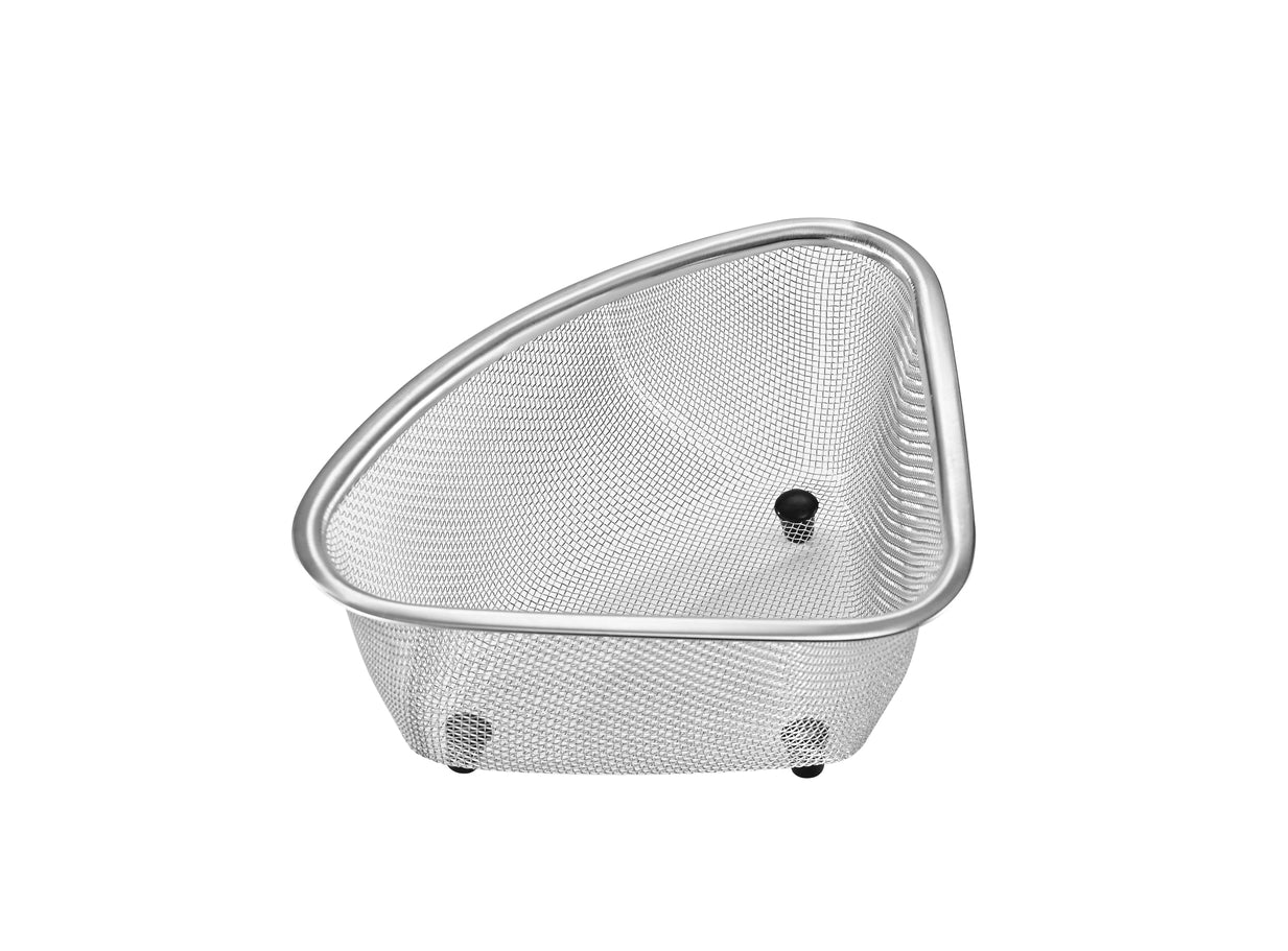 Fox Run Large Stainless Steel Triangular Colander, 3 Quart