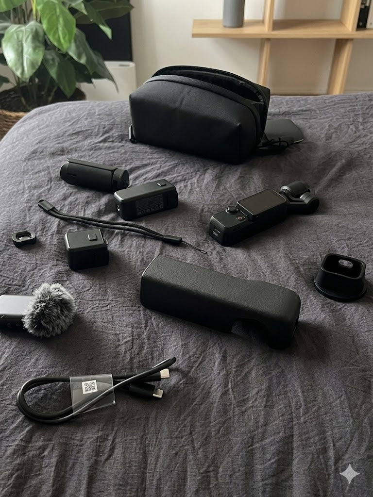 Handheld Ultra-Compact 4K Video Camera Kit for Content Creators